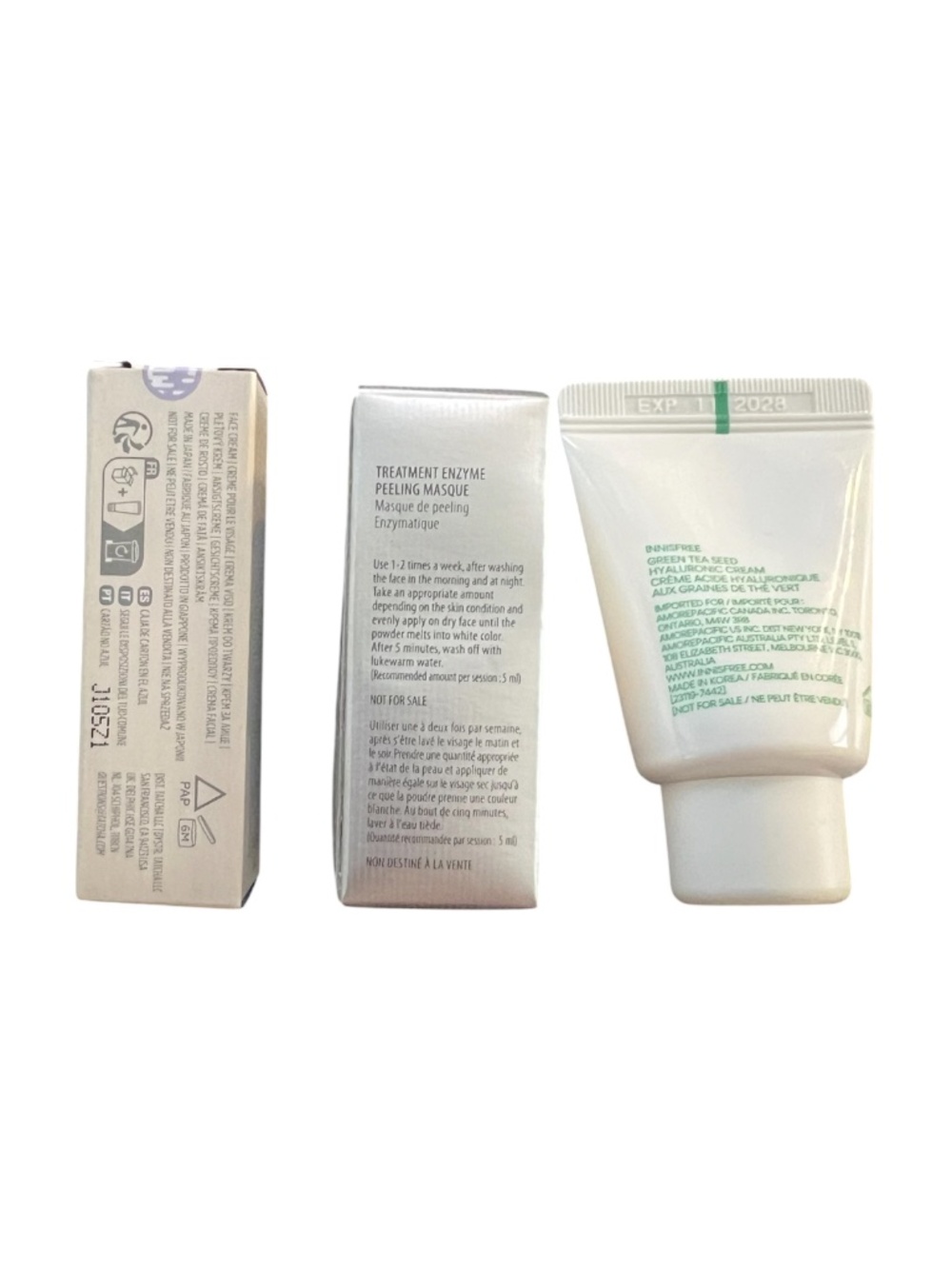 Beauty & Skincare Bundle + Ipsy Cosmetic Bag: Tatcha, Innisfree, Moroccanoil & - Picture 3 of 9
